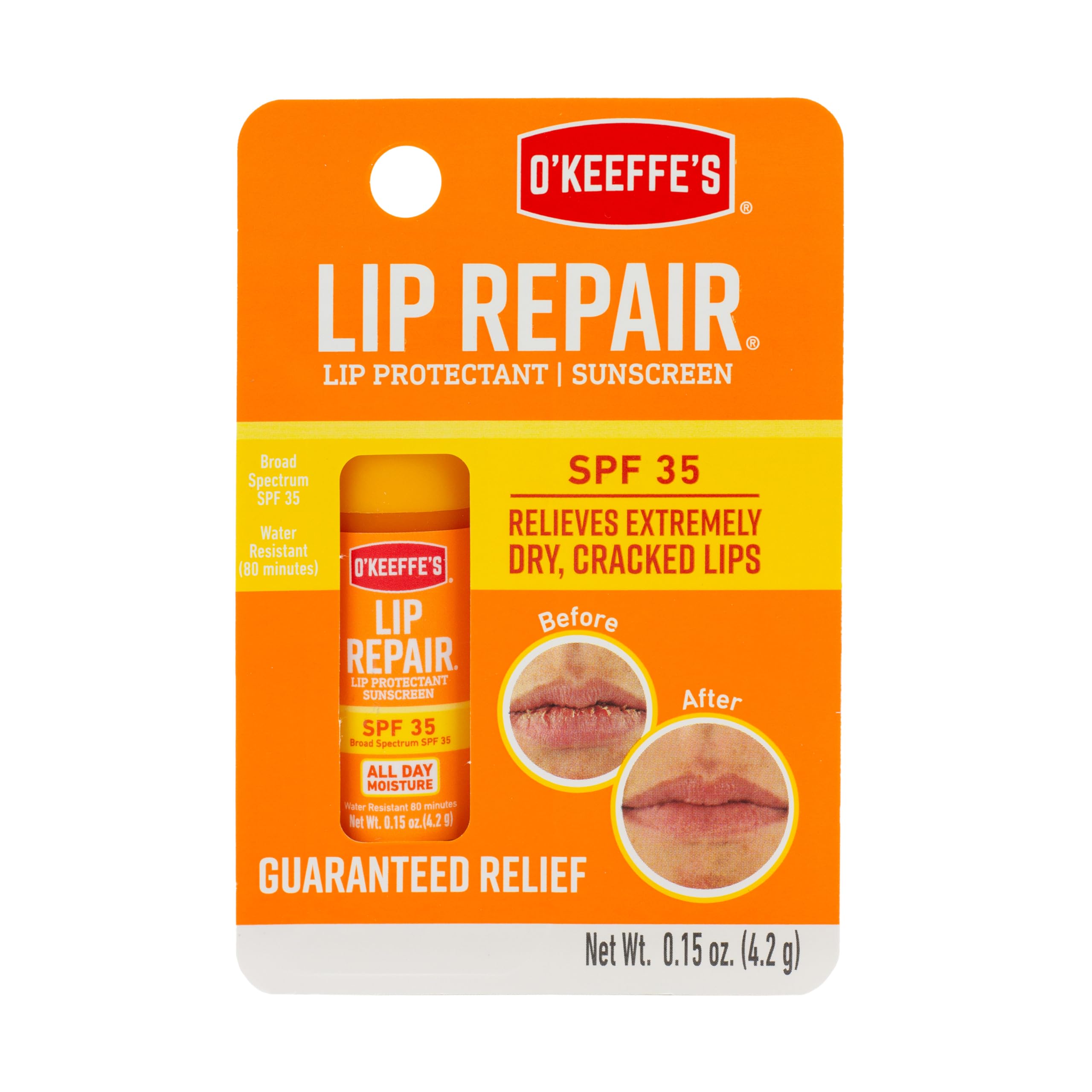 Foto 6 pulgar | Bálsamo Labial O'keeffe's Lip Repair Spf 35, Paquete De 3 - Venta Internacional.