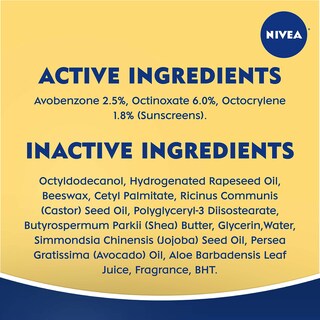 Foto 6 | Cuidado Labial Nivea Smoothness Spf 15 Con Manteca De Karité Y Aloe, Paquete De 6 - Venta Internacional.