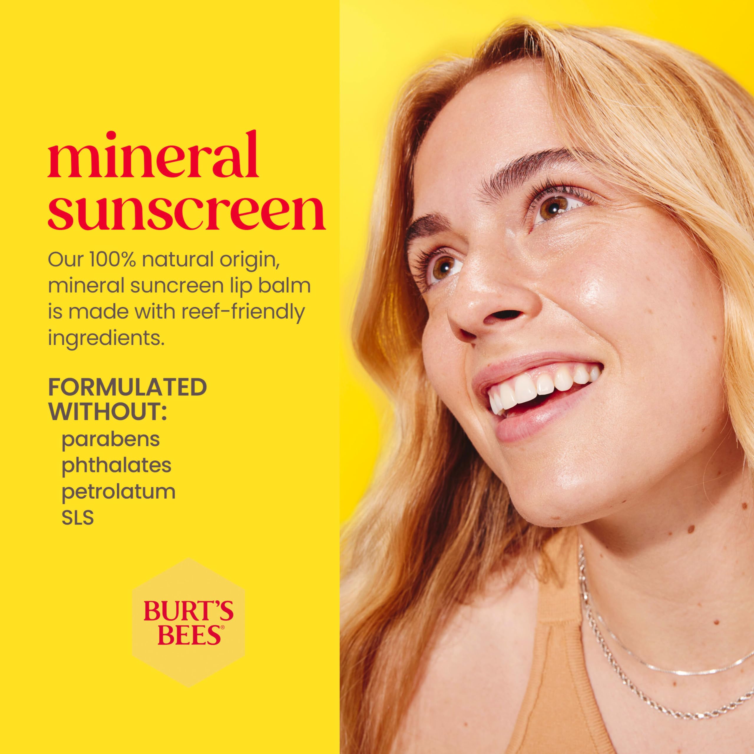 Foto 6 pulgar | Bálsamo Labial Burt's Bees Beaches & Cream Sun Care Spf 30 (paquete De 3) - Venta Internacional.