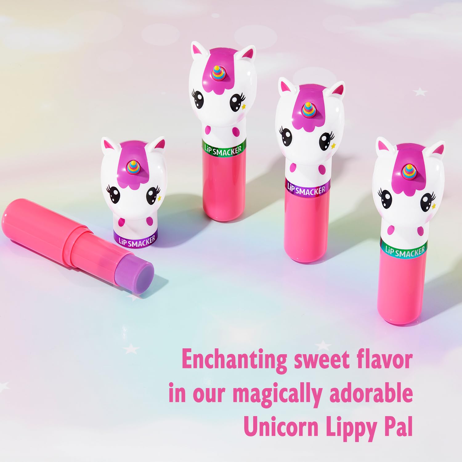 Foto 4 pulgar | Bálsamo Labial Lip Smacker Lippy Pals Con Sabor A Unicornio Vegano - Venta Internacional.