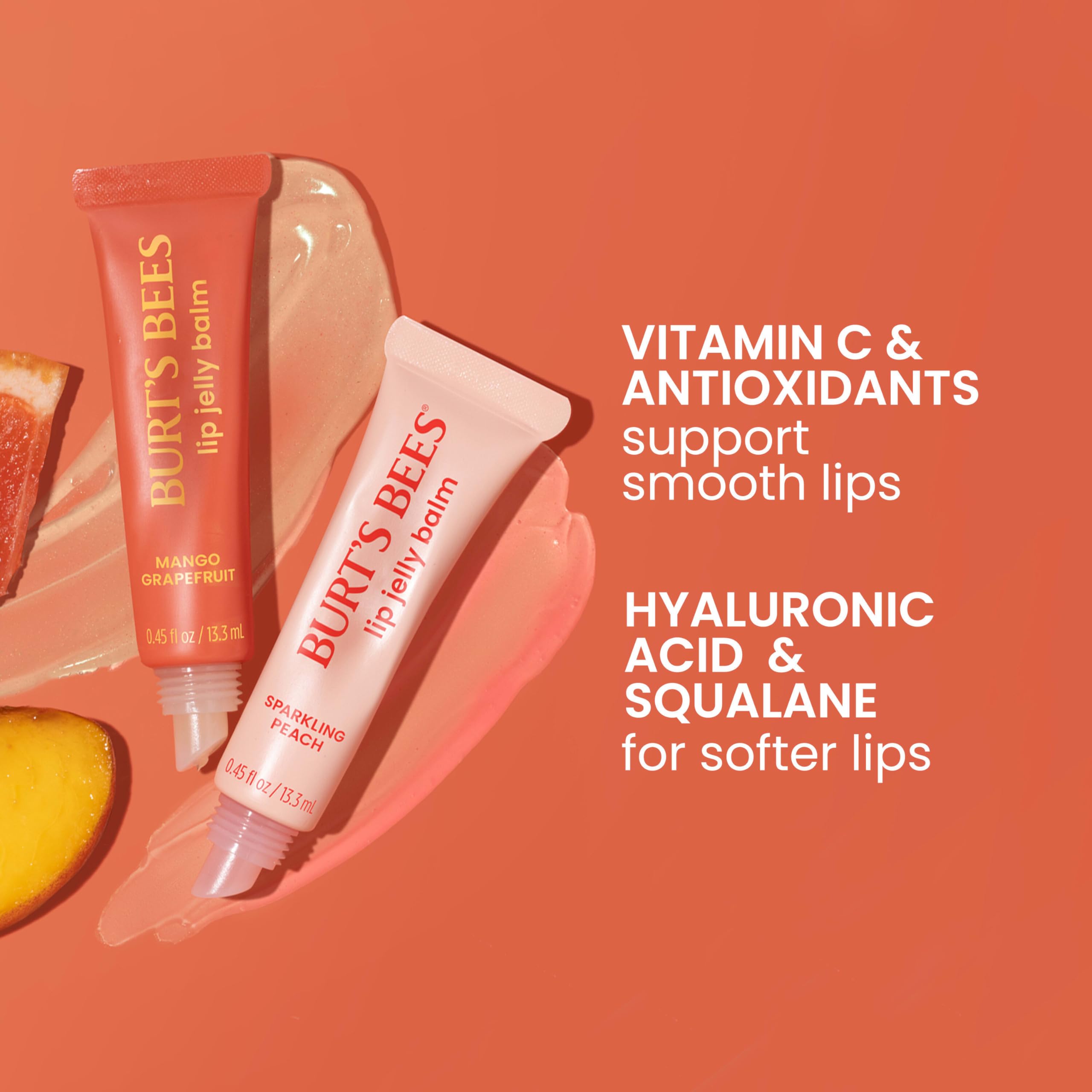 Foto 4 pulgar | Bálsamo Labial Burt's Bees, Mango Y Pomelo, 13 Ml, Hidratante - Venta Internacional.