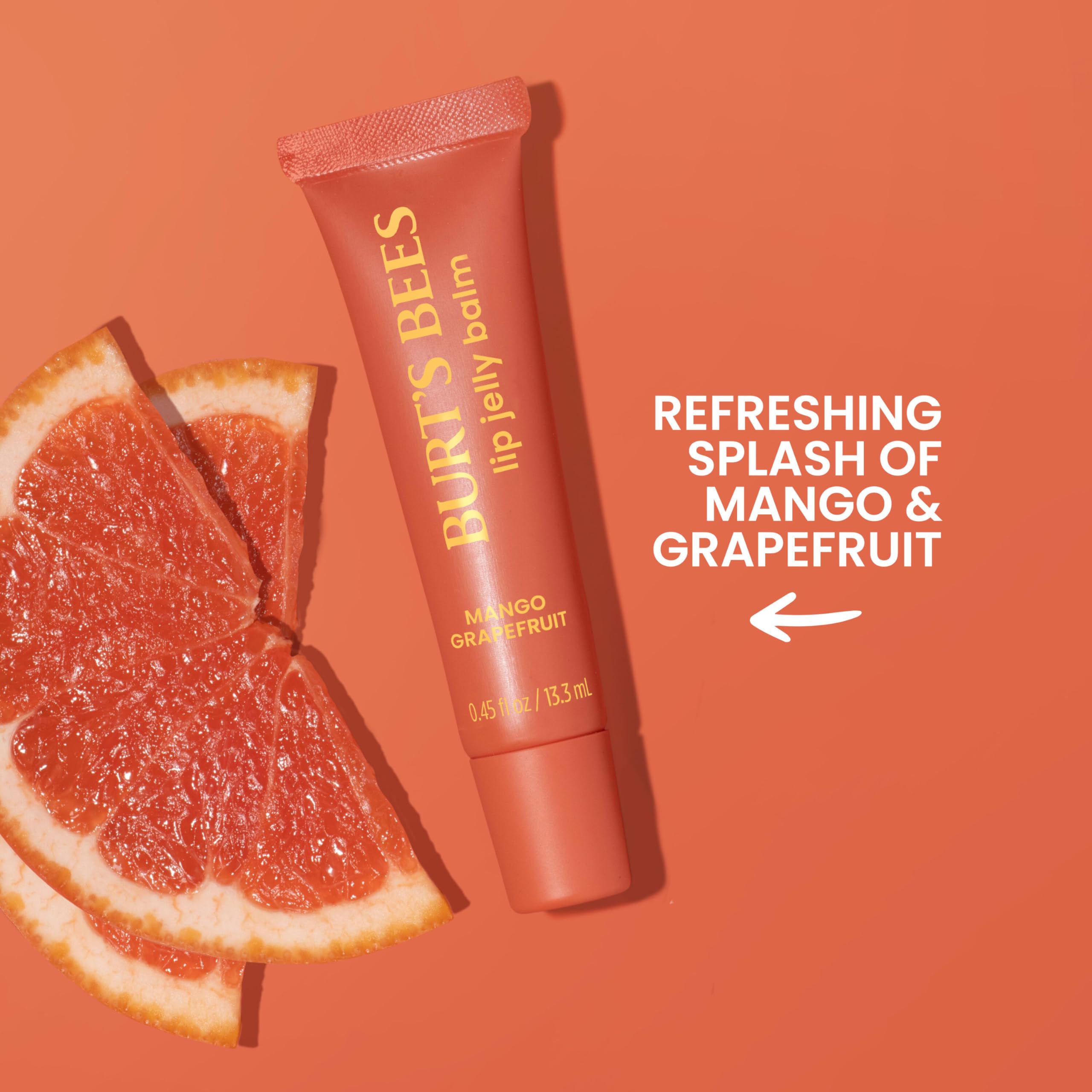 Foto 5 | Bálsamo Labial Burt's Bees, Mango Y Pomelo, 13 Ml, Hidratante - Venta Internacional.