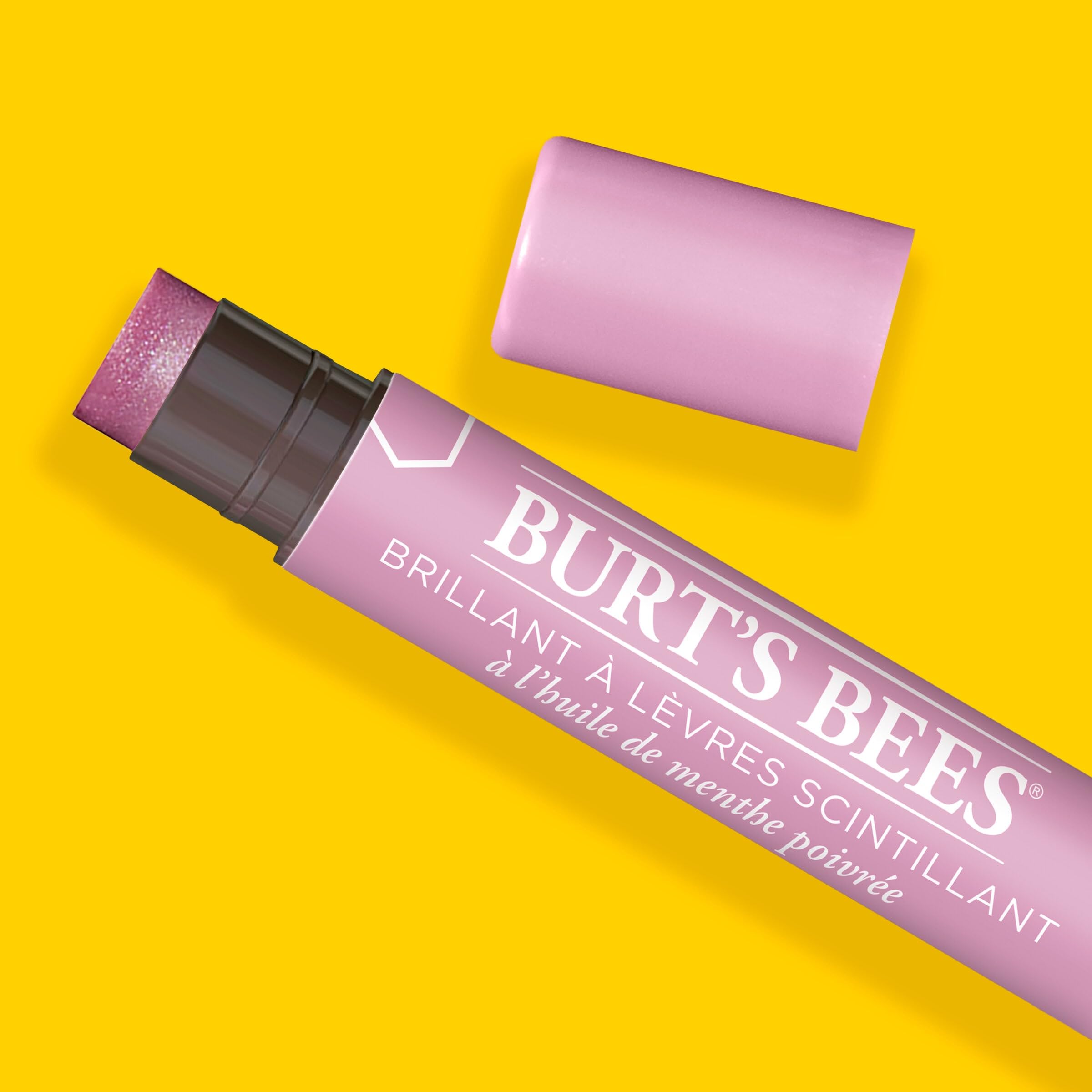 Foto 8 pulgar | Set De Tinte Labial Burt's Bees Shimmer Guava Hidratante, Paquete De 4 - Venta Internacional.