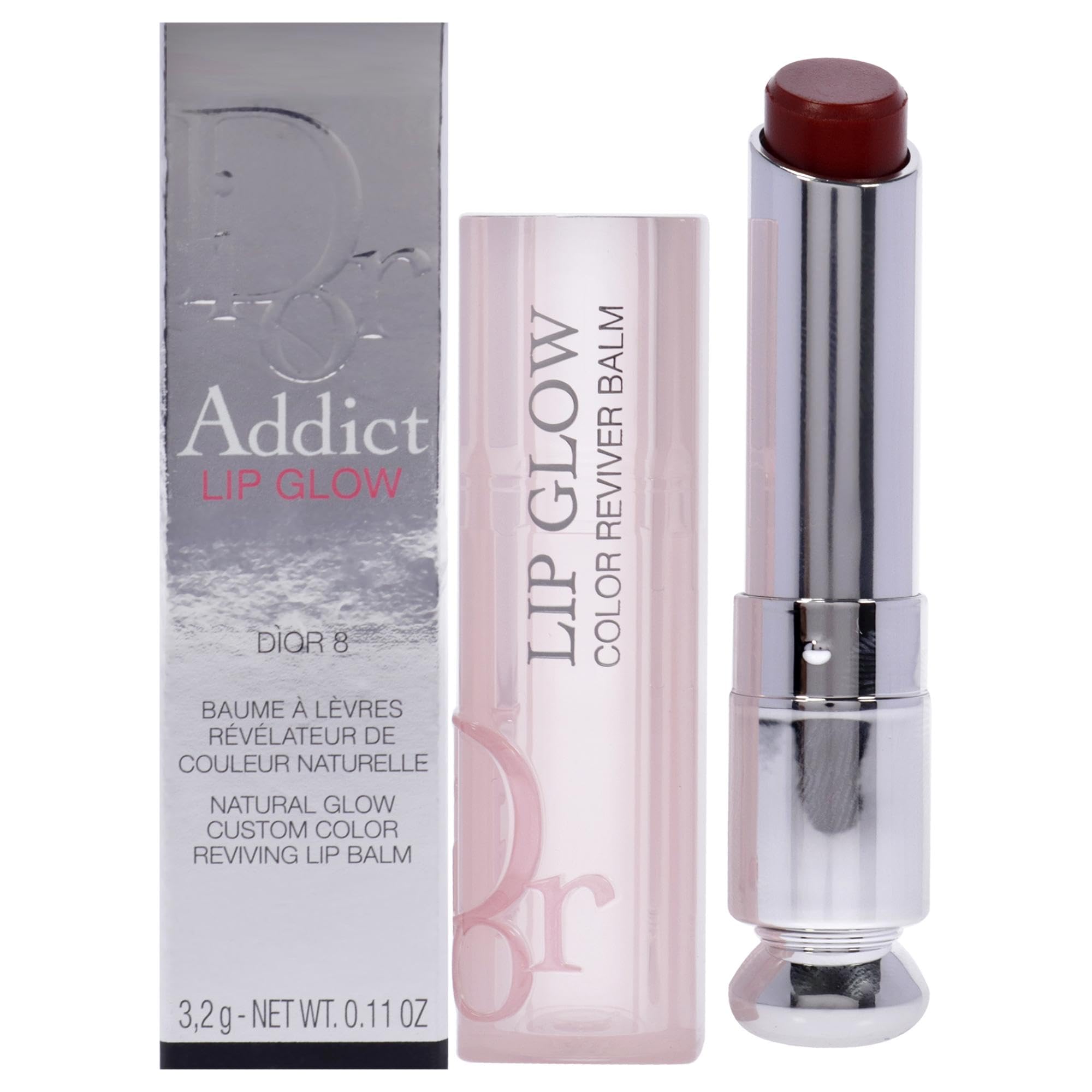 Foto 1 | Bálsamo Labial Dior Addict Lip Glow 8 Para Mujer, 3,2 Ml - Venta Internacional.