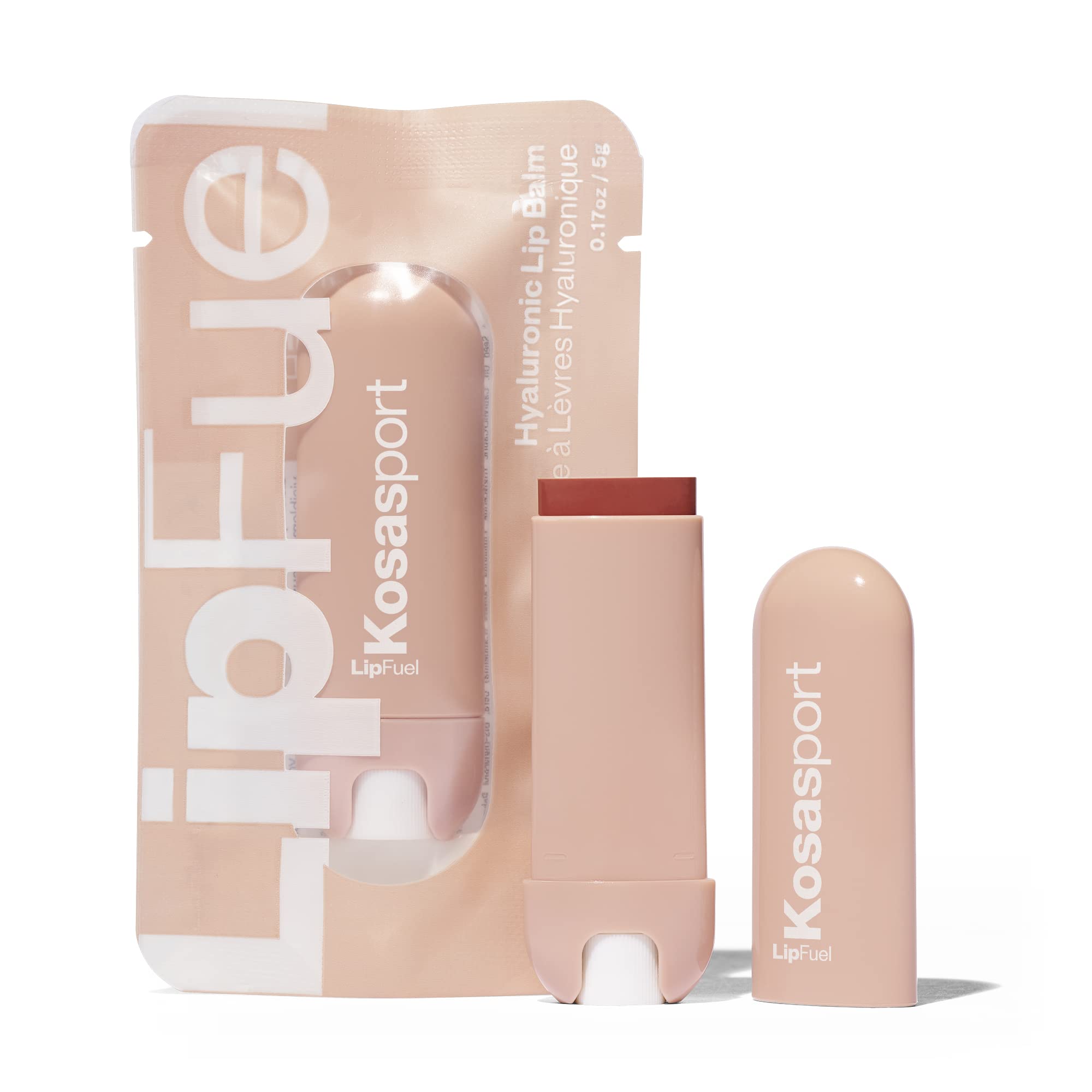 Foto 2 pulgar | Bálsamo Labial Kosas Lipfuel Hyaluronic Active Sport Flow Beige - Venta Internacional.