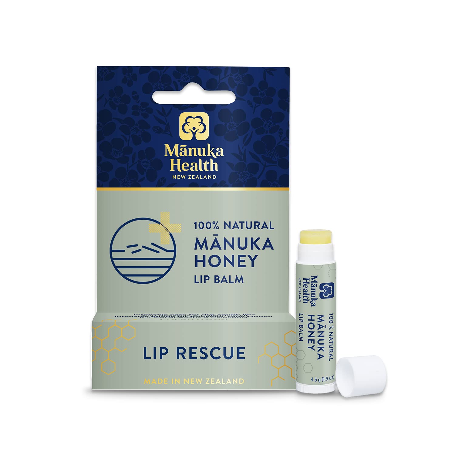 Foto 2 pulgar | Bálsamo Labial Manuka Health Lip Rescue 4,7 Ml Mgo 250+ Honey De Manuka - Venta Internacional.