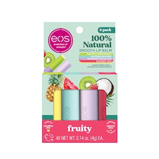 Foto 1 | Bálsamos Labiales Eos 100% Natural De Leche De Coco, Piña Y Sandía - Venta Internacional.