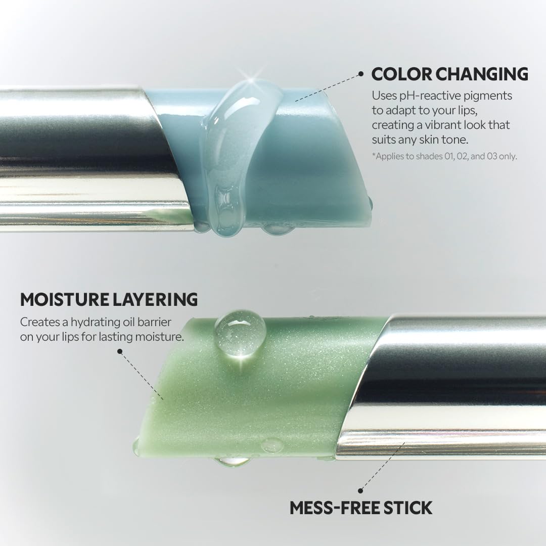 Foto 4 pulgar | Bálsamo Labial Tirtir Water Mellow 01 Icy Blue 3.2 Ml Con Cambio De Color De Ph - Venta Internacional.