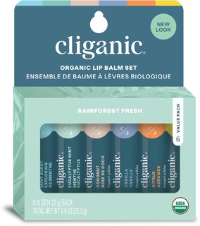 Foto 1 | Set De Bálsamo Labial Cliganic Organic 24 Sabores 100% Naturales X24 - Venta Internacional.