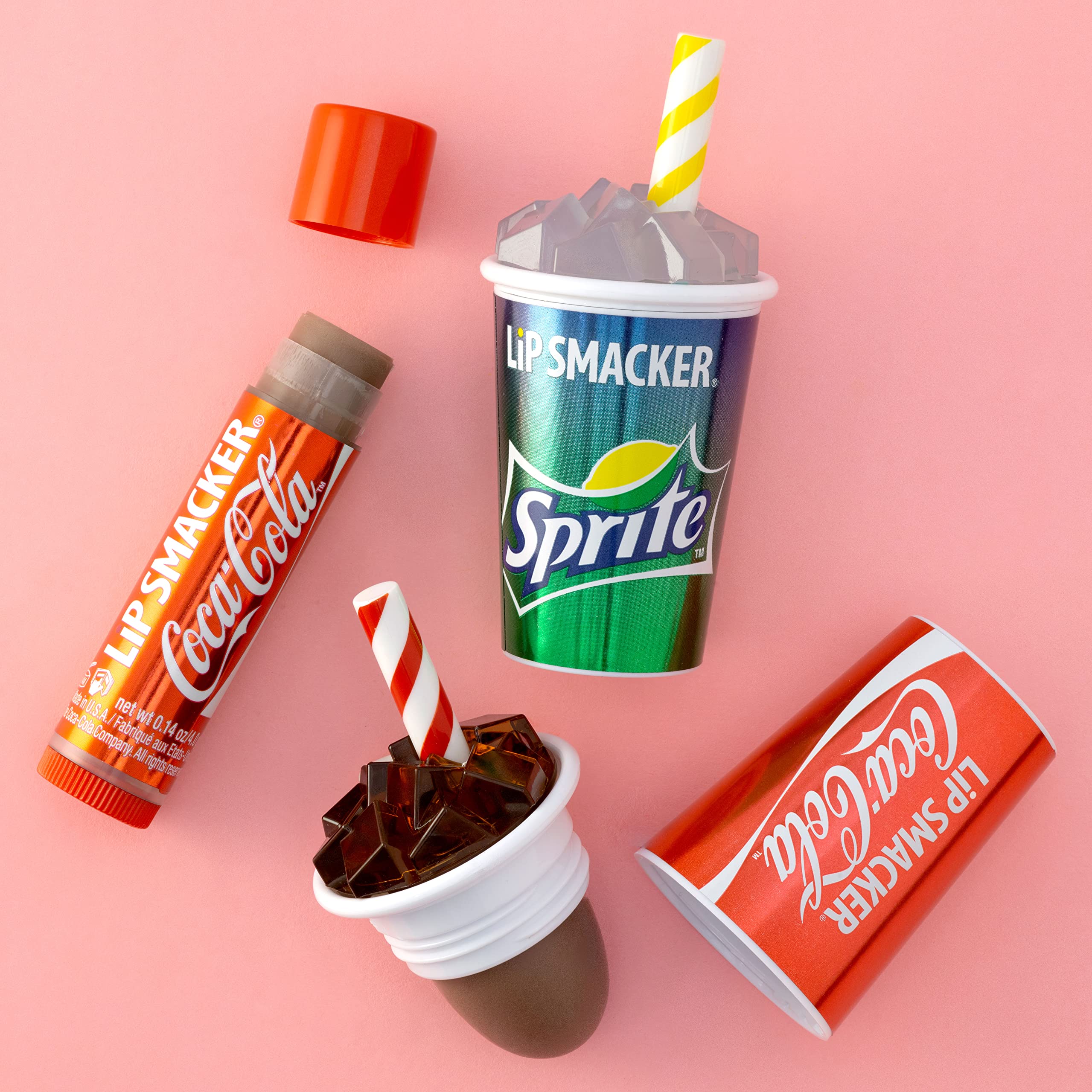 Foto 7 | Bálsamo Labial Lip Smacker Coca Cola Collection Para Niños Trio - Venta Internacional.