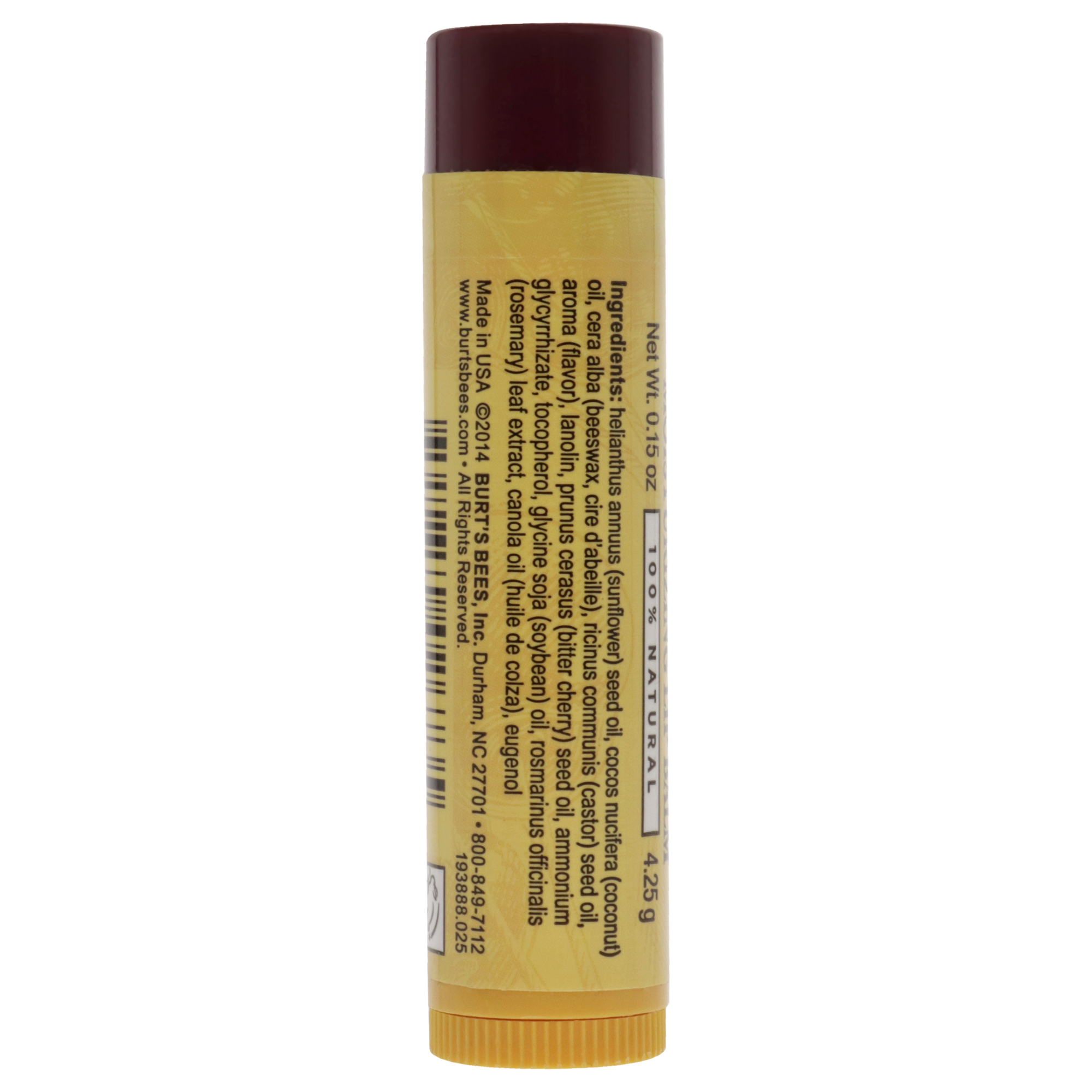 Foto 1 | Bálsamo Labial Burts Bees Wild Cherry, Hidratante, Unisex, 4,4 Ml - Venta Internacional.
