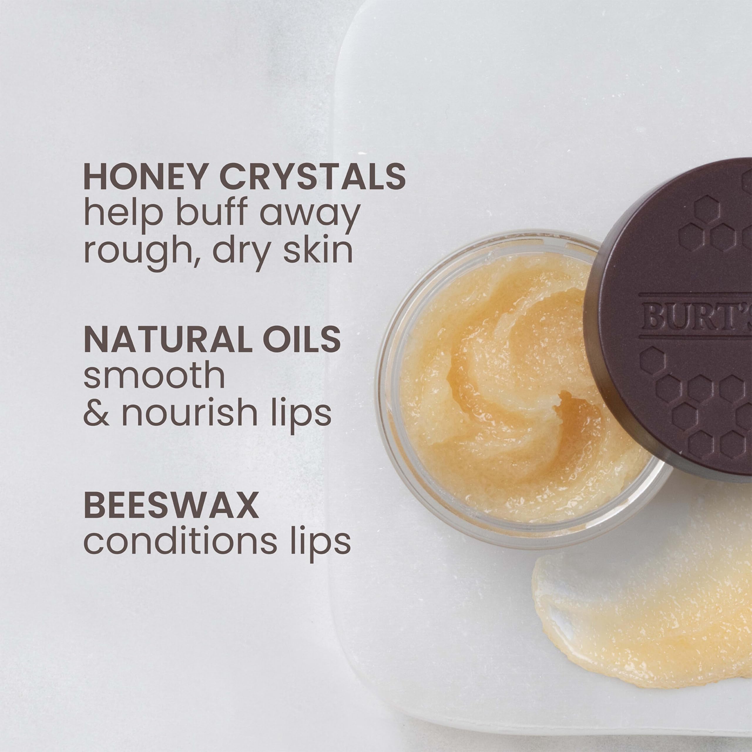 Foto 4 pulgar | Máscara Para Dormir Para Labios Burt's Bees Overnight Exfoliante, Paquete De 2 - Venta Internacional.