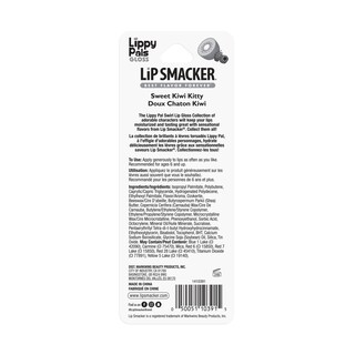 Foto 3 | Bálsamo Labial Lip Smacker Lippy Pals Kitty Kitten Sweet Kiwi - Venta Internacional.