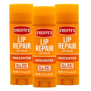 Foto 1 | Bálsamo Labial Sin Perfume O'keeffe's Lip Repair Para Labios Secos (paquete De 3) - Venta Internacional.