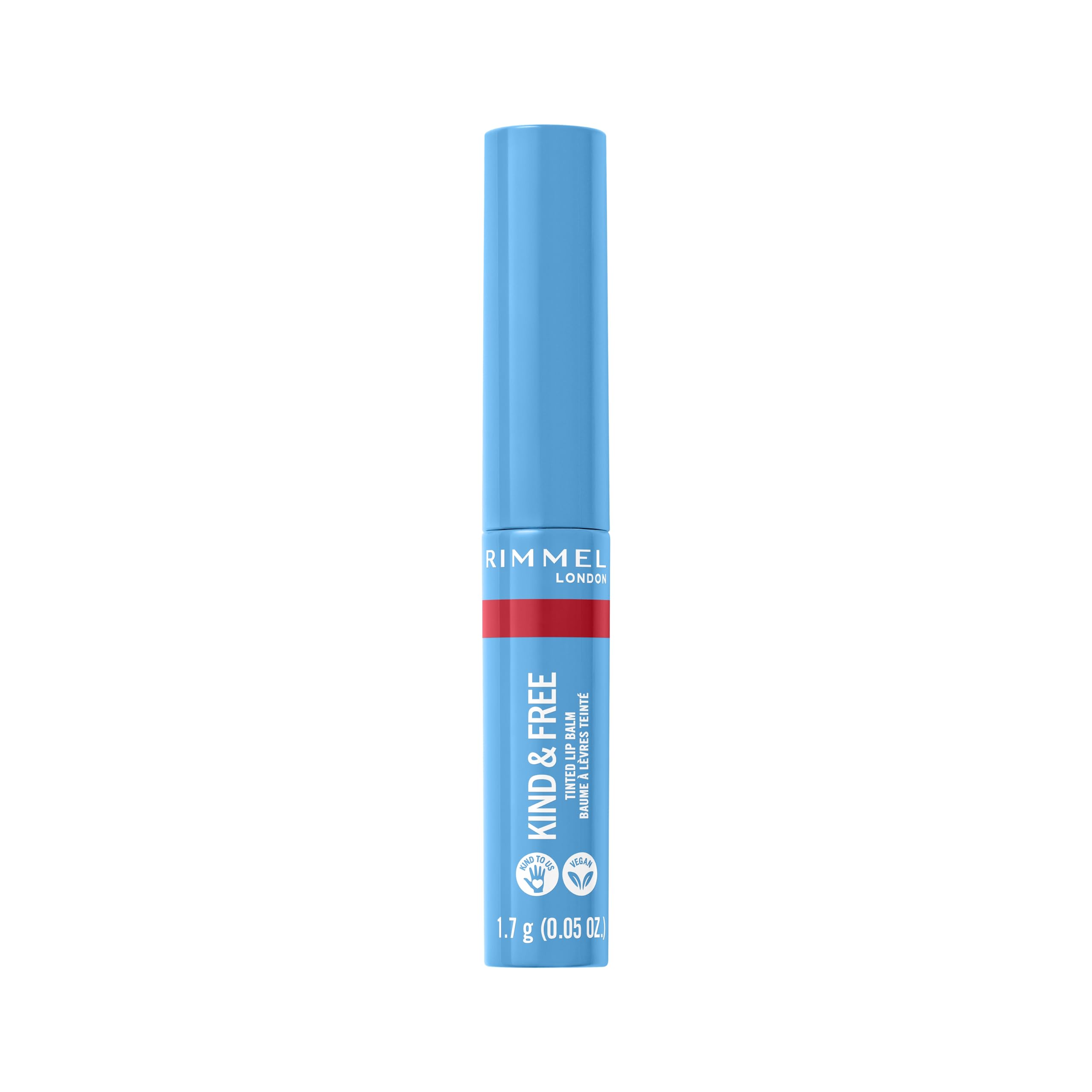Foto 2 | Bálsamo Labial Con Color Rimmel Kind & Free 005 Turbo Red 4 Ml - Venta Internacional.