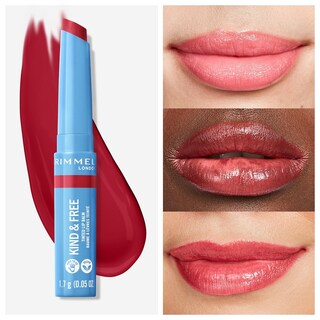 Foto 5 | Bálsamo Labial Con Color Rimmel Kind & Free 005 Turbo Red 4 Ml - Venta Internacional.