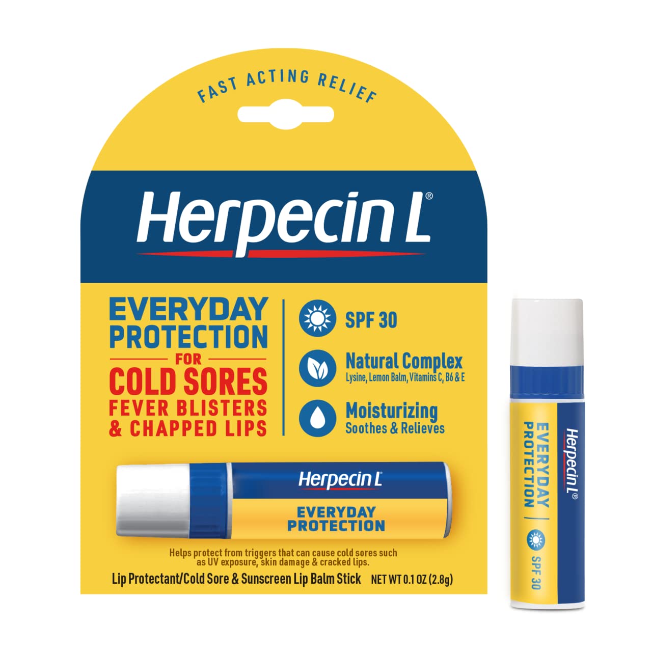 Foto 2 pulgar | Bálsamo Labial Herpecin L Stick 30 Spf Con Lisina 3 Ml Para Herpes Labial - Venta Internacional.