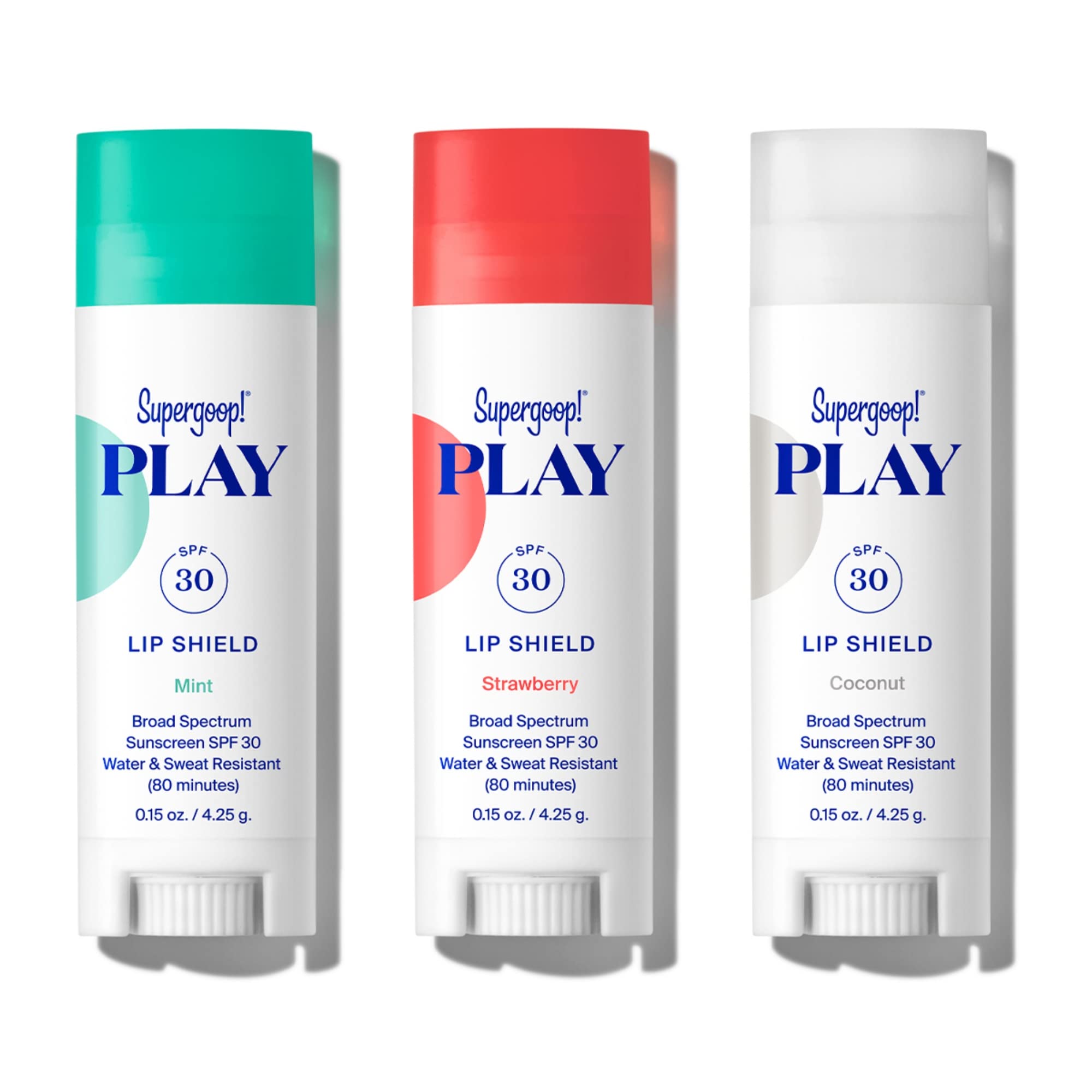 Foto 2 pulgar | Bálsamo Labial Supergoop! Protector Labial Play Spf 30, Paquete De 3 - Venta Internacional.