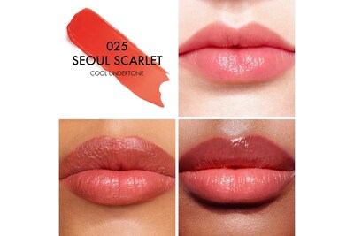 Foto 3 | Bálsamo Labial Dior Addict Natural Glow Spf 10 3,2 Ml 025 Seoul Scarlet - Venta Internacional.