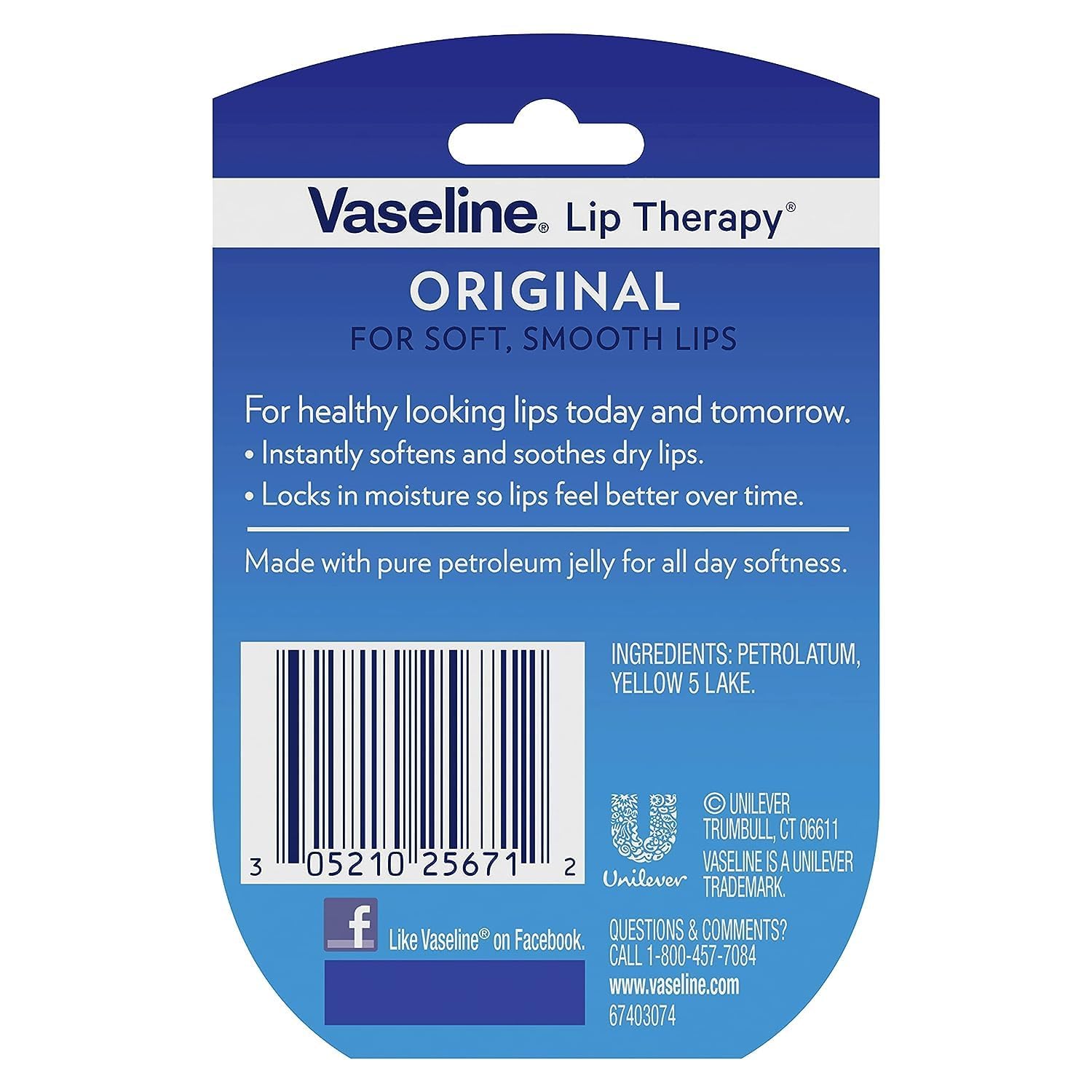 Foto 4 pulgar | Bálsamo Labial Vaseline Lip Therapy Mini, 7 Ml, Paquete De 4 Unidades, Vaselina - Venta Internacional.