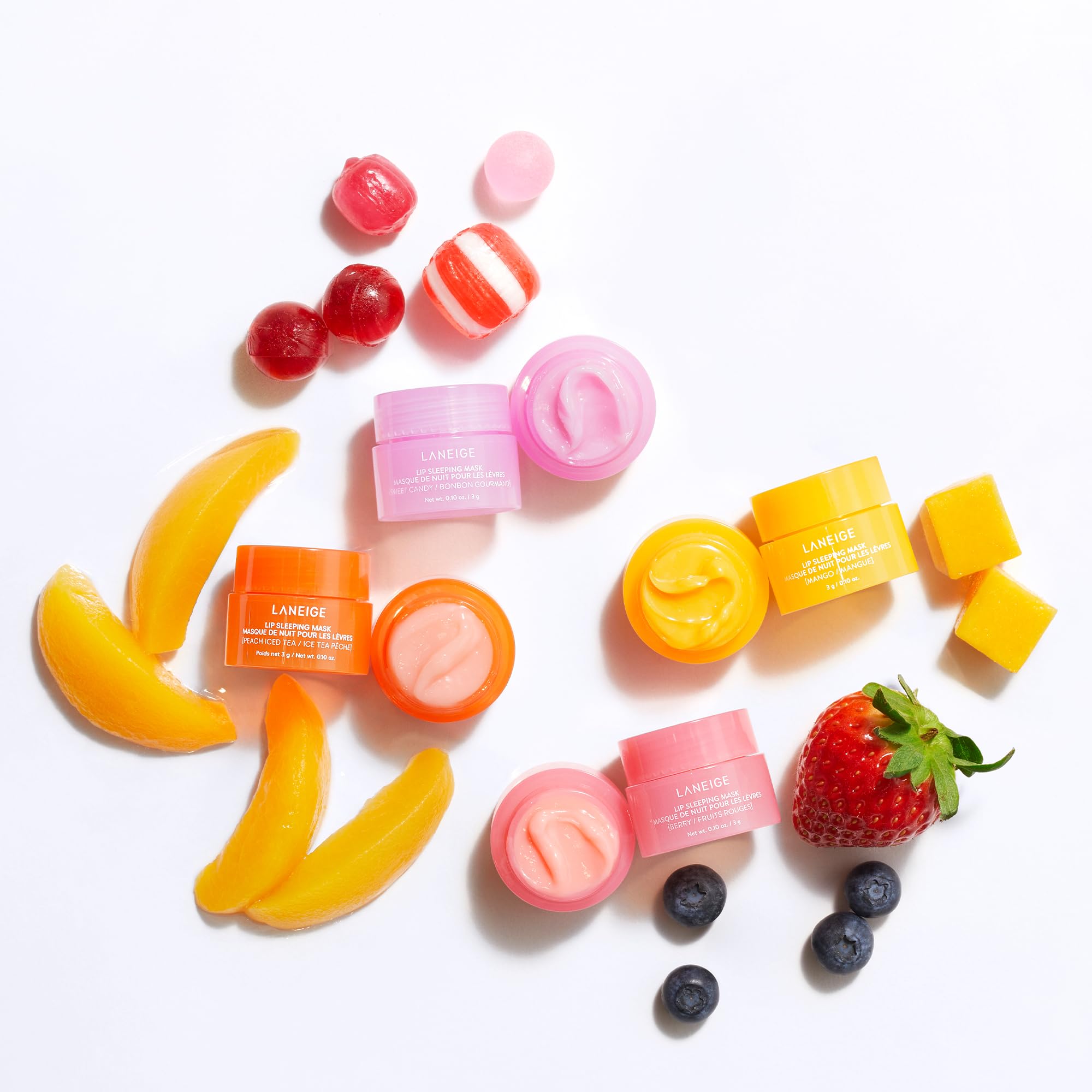 Foto 4 pulgar | Set De Mascarillas Para Dormir Para Labios Laneige Dreamy Lip Kit Con 4 Sabores - Venta Internacional.