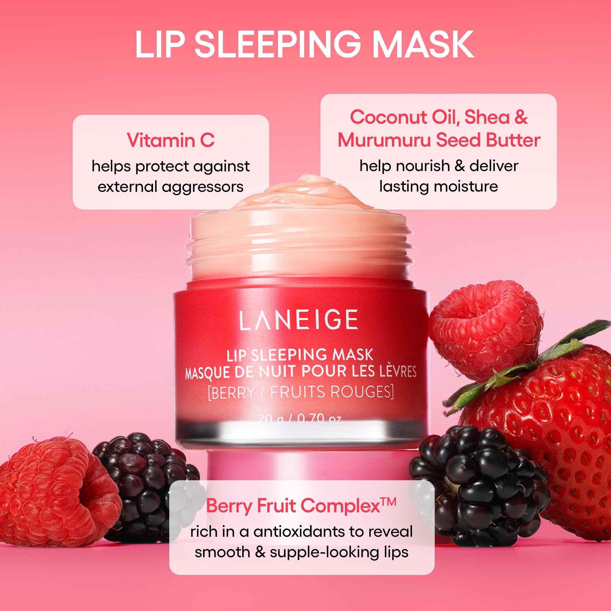 Foto 7 pulgar | Set De Mascarillas Para Dormir Para Labios Laneige Dreamy Lip Kit Con 4 Sabores - Venta Internacional.