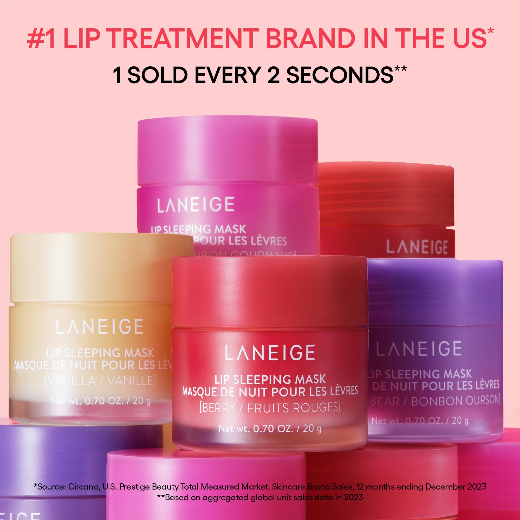 Foto 8 pulgar | Set De Mascarillas Para Dormir Para Labios Laneige Dreamy Lip Kit Con 4 Sabores - Venta Internacional.