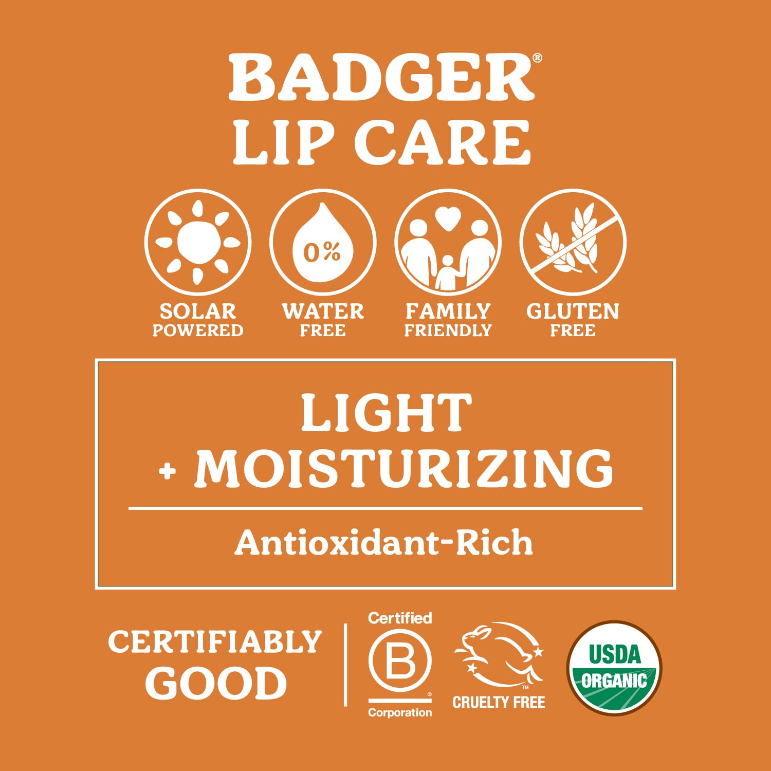 Foto 3 | Bálsamo Labial Badger Pink Grapefruit 100% Orgánico, Paquete De 4 - Venta Internacional.