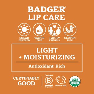 Foto 3 | Bálsamo Labial Badger Pink Grapefruit 100% Orgánico, Paquete De 4 - Venta Internacional.