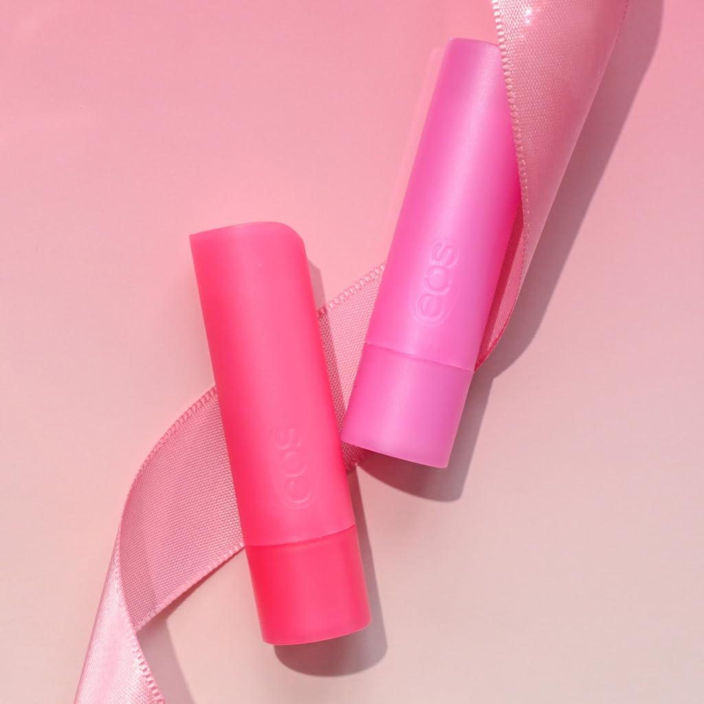 Foto 4 pulgar | Bálsamo Labial Eos Holiday Strawberry Cheer & Candy Cane Swirl, 4 Ml X 2 - Venta Internacional.