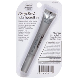 Foto 7 | Sérum De Noche Para Labios Chapstick, Vitamina De Hidratación Total, 5 Ml - Venta Internacional.