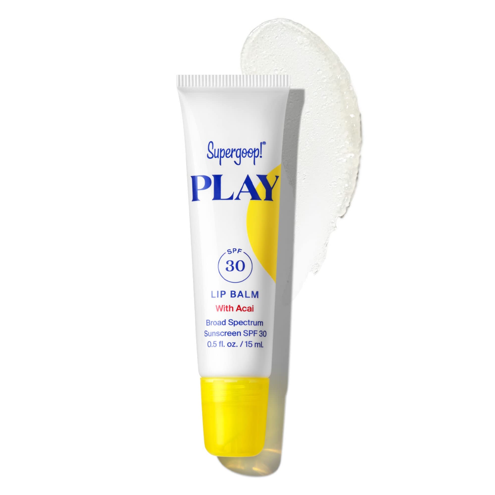 Bálsamo Labial Supergoop! Play Spf 30 Pa+++ De Amplio Espectro, 15 Ml - Venta Internacional.