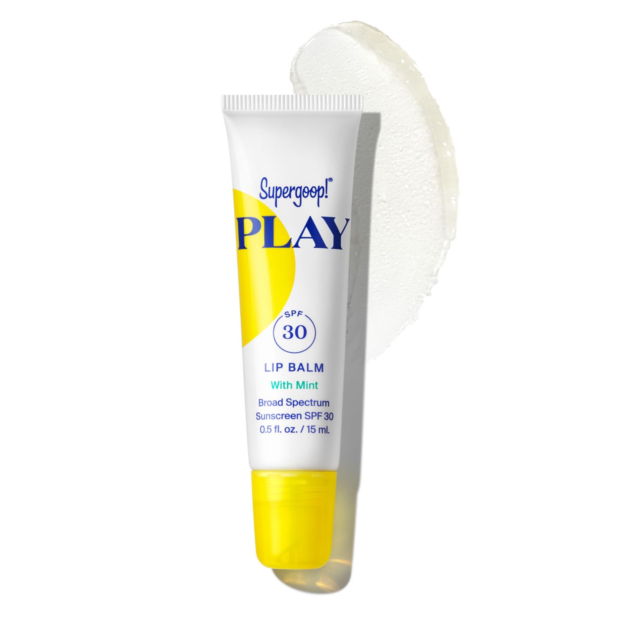 Bálsamo Labial Supergoop! Play Spf 30 Con 15 Ml De Menta De Amplio Espectro - Venta Internacional.