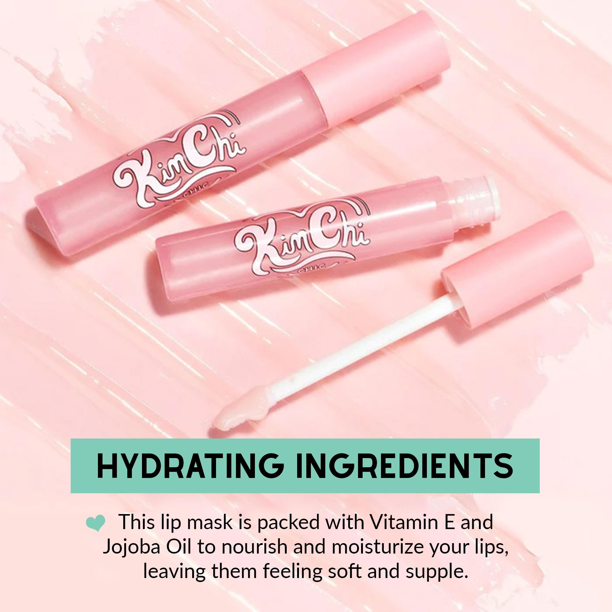 Foto 5 pulgar | Mascarilla De Labios Kimchi Chic Beauty Candy Lips Hydrating Pink 2.7 Ml - Venta Internacional.