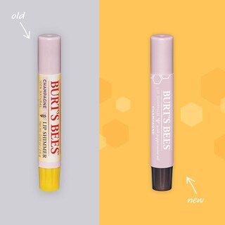 Foto 2 | Champán Lip Shimmer Burt's Bees, 2,6 Ml (paquete De 5) - Venta Internacional.