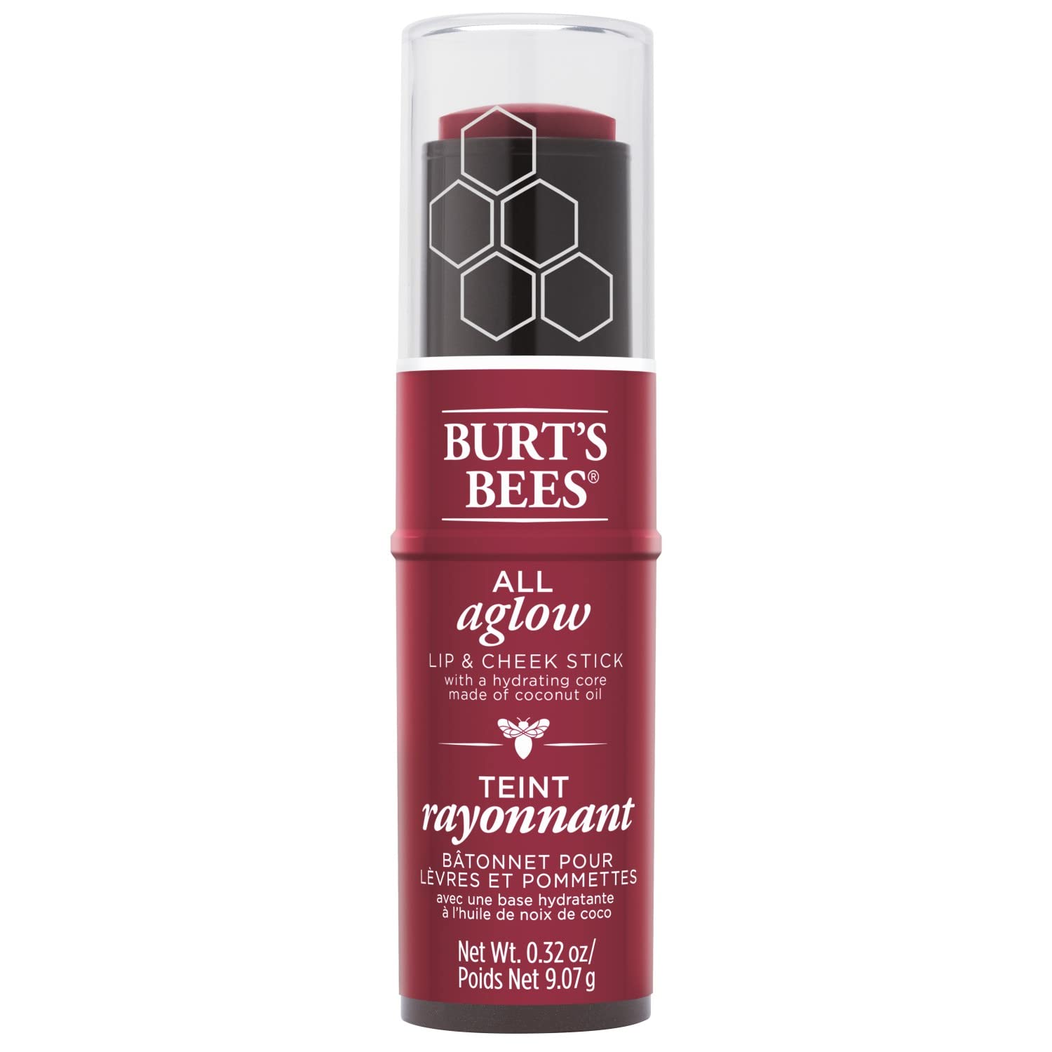 Foto 2 | Barra Para Labios Y Mejillas Burt's Bees All Aglow Dahlia Dew, 9 Ml - Venta Internacional.