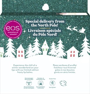 Foto 6 | Set De Regalo De Bálsamo Labial Eos Holiday Peppermint Twist, Paquete De 3 - Venta Internacional.