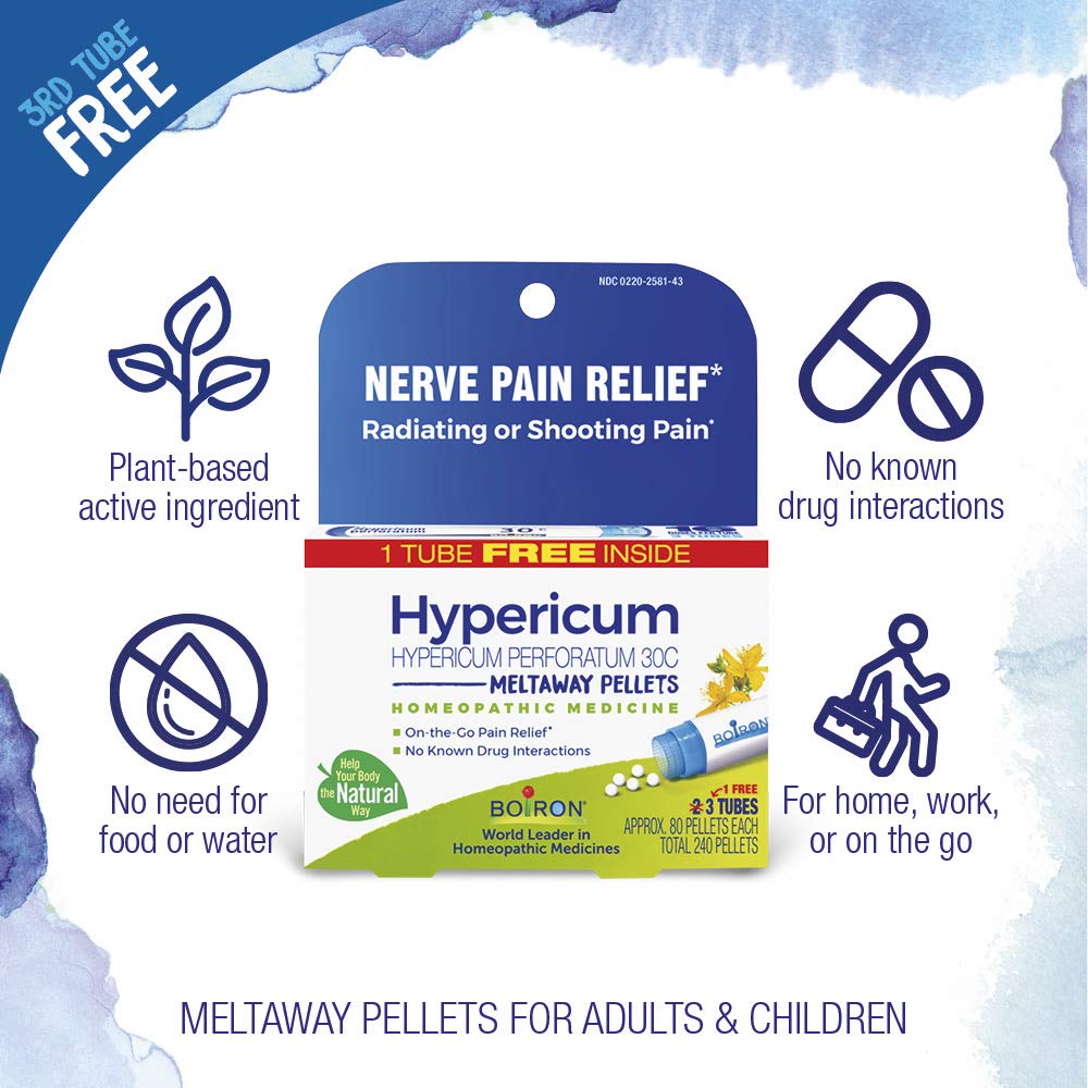 Foto 4 pulgar | Medicina Homeopática Boiron Hypericum Perforatum 30c 240 Pellets - Venta Internacional.