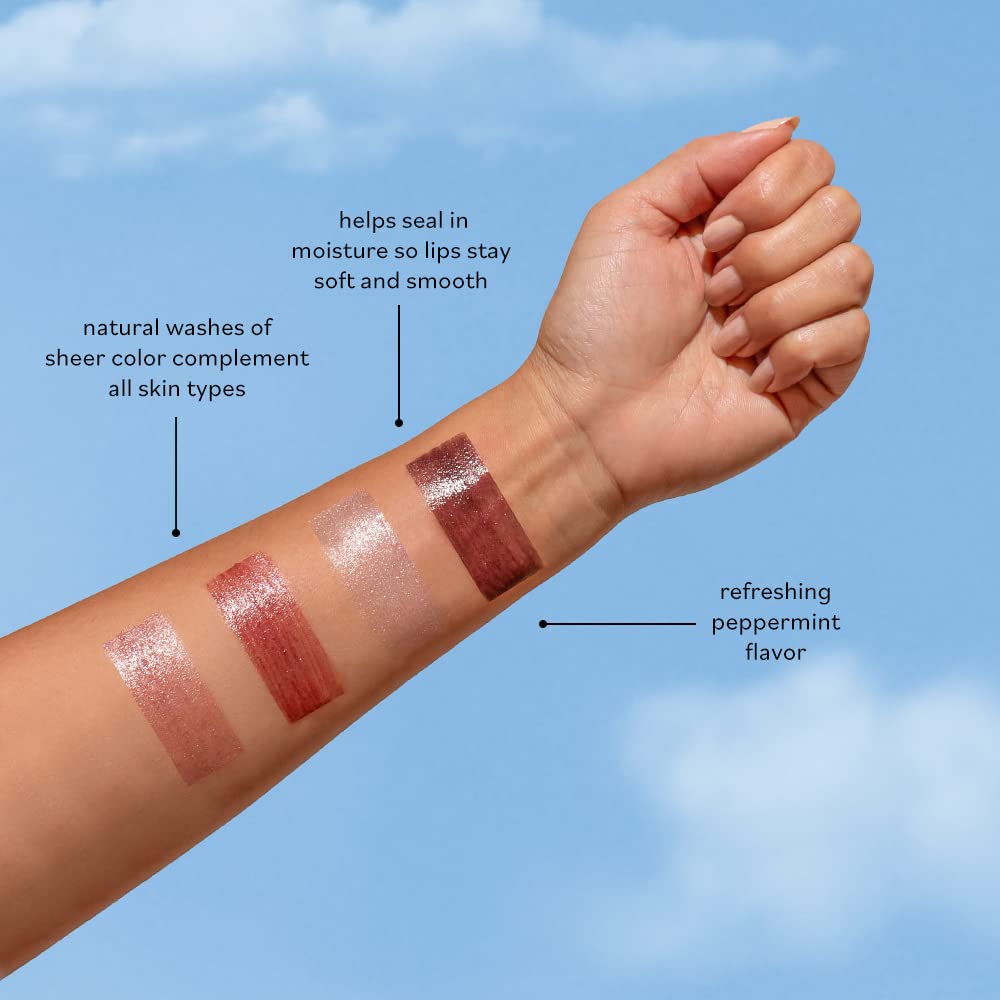 Foto 2 | Bálsamos Labiales Tintados Sky Organics Con Cera De Abejas Y Aceites Vegetales, Paquete De 4 - Venta Internacional.