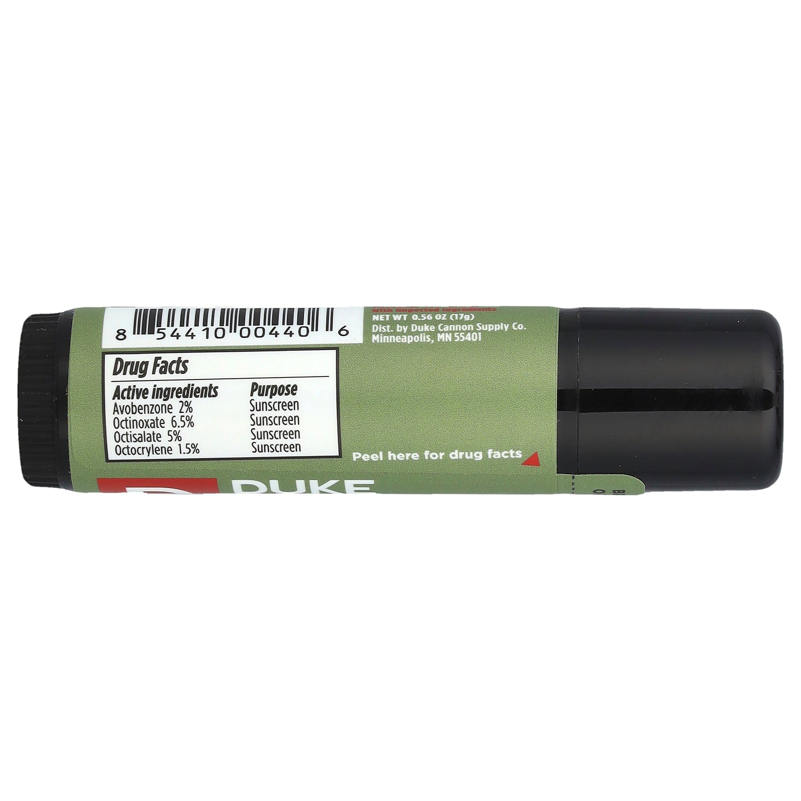 Foto 3 pulgar | Bálsamo Labial Con Protección Solar Duke Cannon Supply Co. Bálsamo Cannon Spf 15 - Venta Internacional.