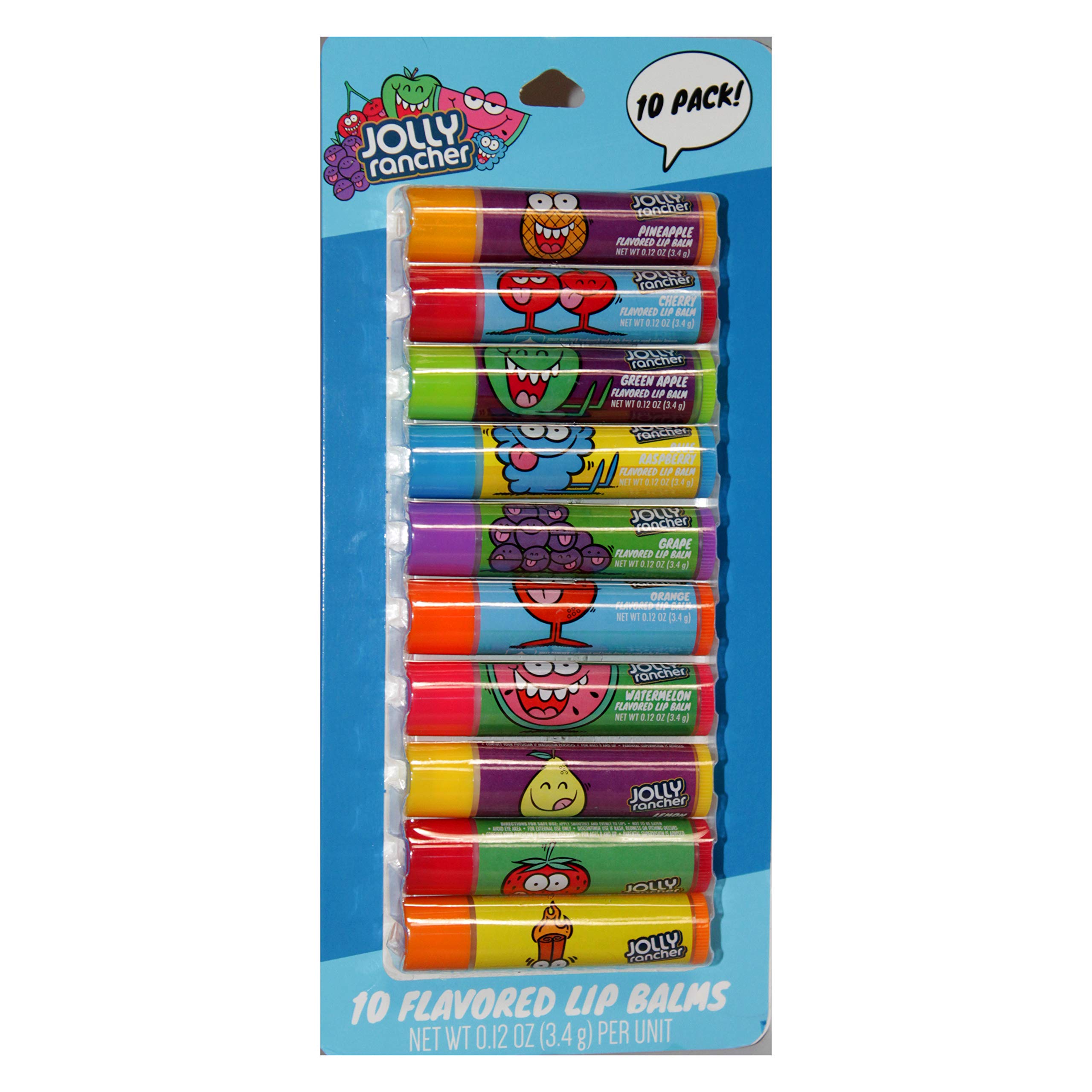 Foto 1 | Paquete De Bálsamo Labial Para Fiestas Taste Beauty Jolly Rancher  10 Unidades  3 5 Ml - Venta Internacional.