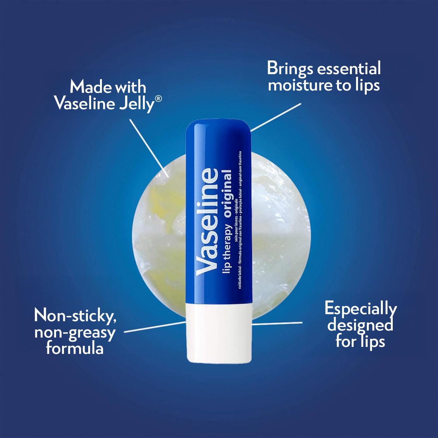 Foto 5 pulgar | Bálsamo Labial Vaseline Lip Therapy Original  Paquete De 8 Unidades  4 Ml - Venta Internacional.