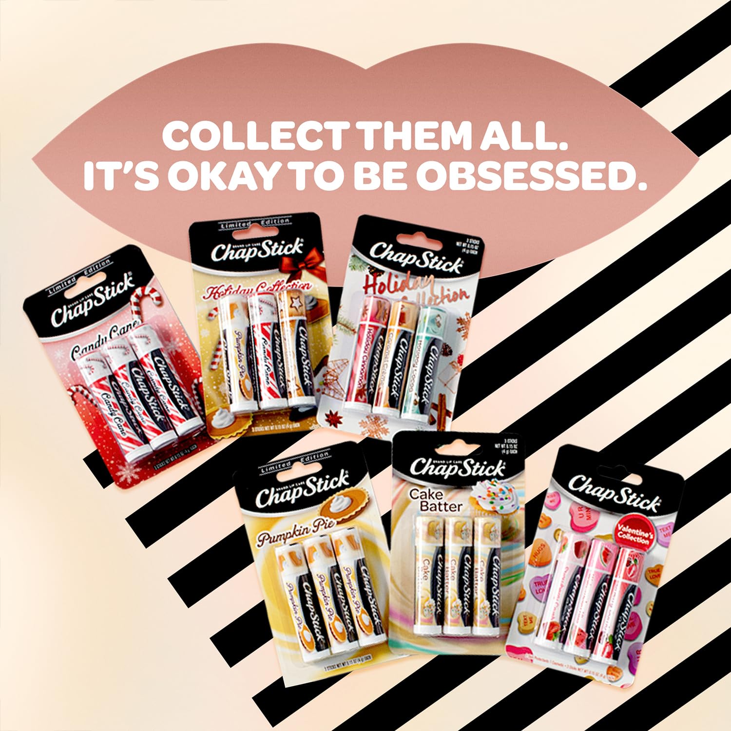 Foto 7 | Relleno De Masa Para Tartas Chapstick Para Bálsamo Labial  Paquete De 12 - Venta Internacional.