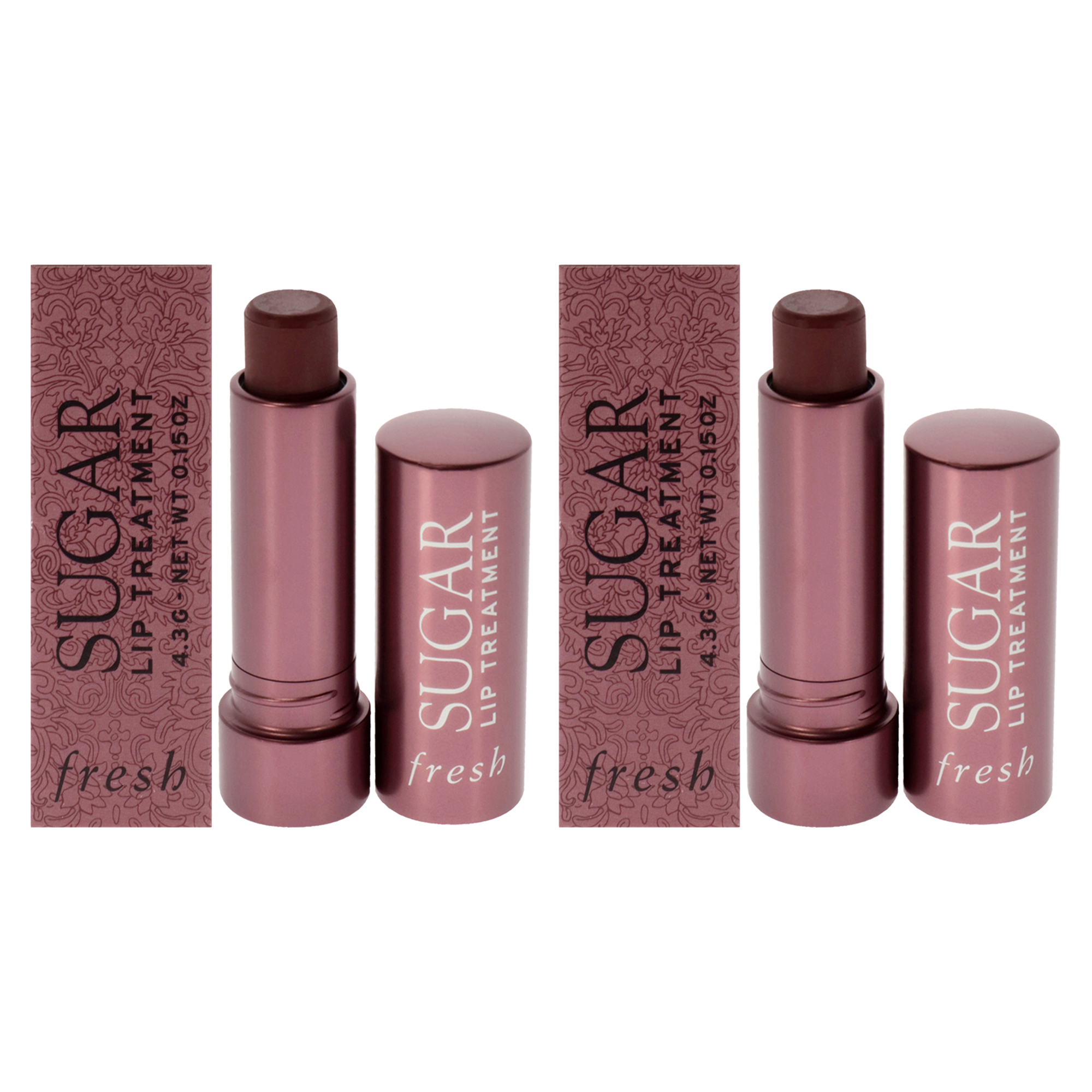 Bálsamo Labial Fresh Sugar Mauve Para Hidratación De 24 Horas  Paquete De 2 - Venta Internacional.