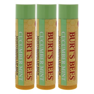Foto 1 | Bálsamo Labial Burts Bees Hidratante Pepino Y Menta Paquete De 3 - Venta Internacional.