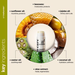 Foto 4 | Set De Regalo De Bálsamo Labial Artnaturals Cera De Abejas Orgánica Con Aloe Y Aceites - Venta Internacional.