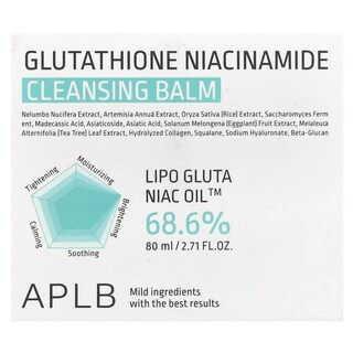 Foto 2 | Bálsamo Limpiador Aplb Glutatión Niacinamida 80 Ml - Venta Internacional.