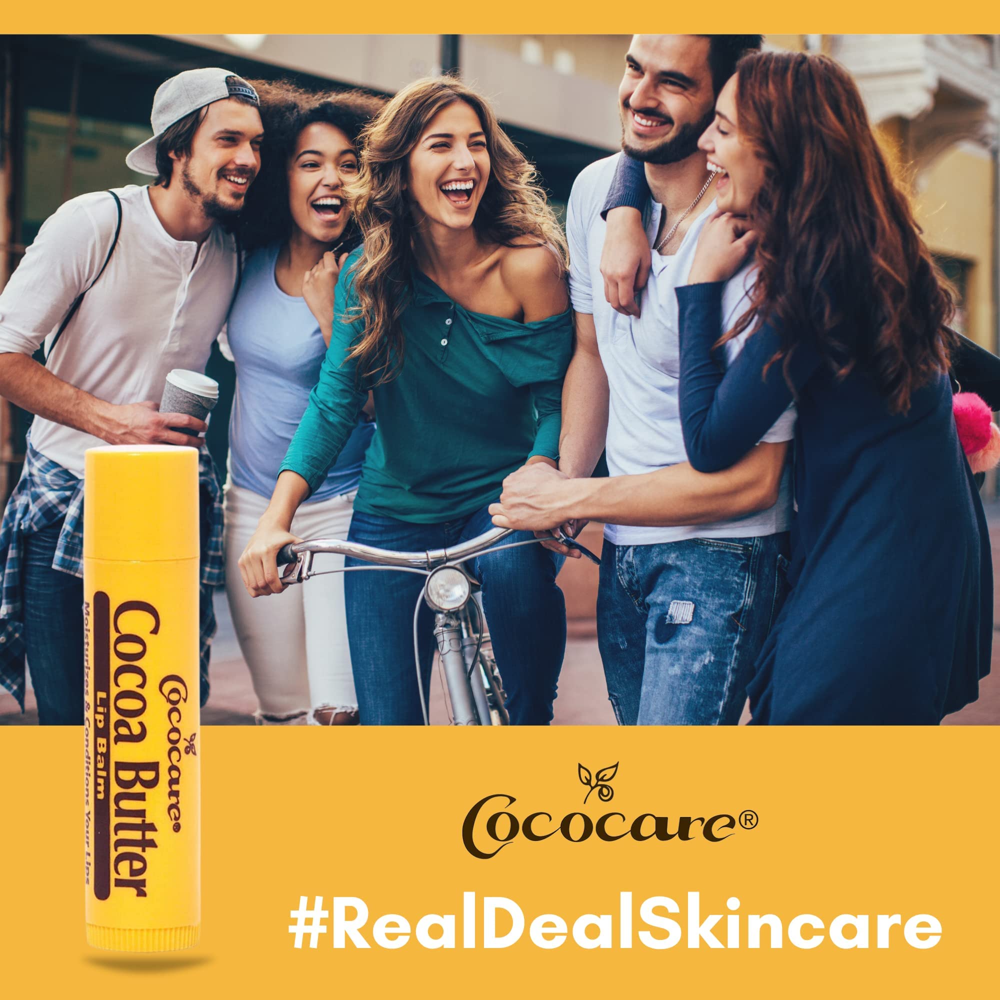 Foto 7 pulgar | Bálsamo Labial Cococare Cocoa Butter The Little Yellow Stick 4 25 Ml - Venta Internacional.