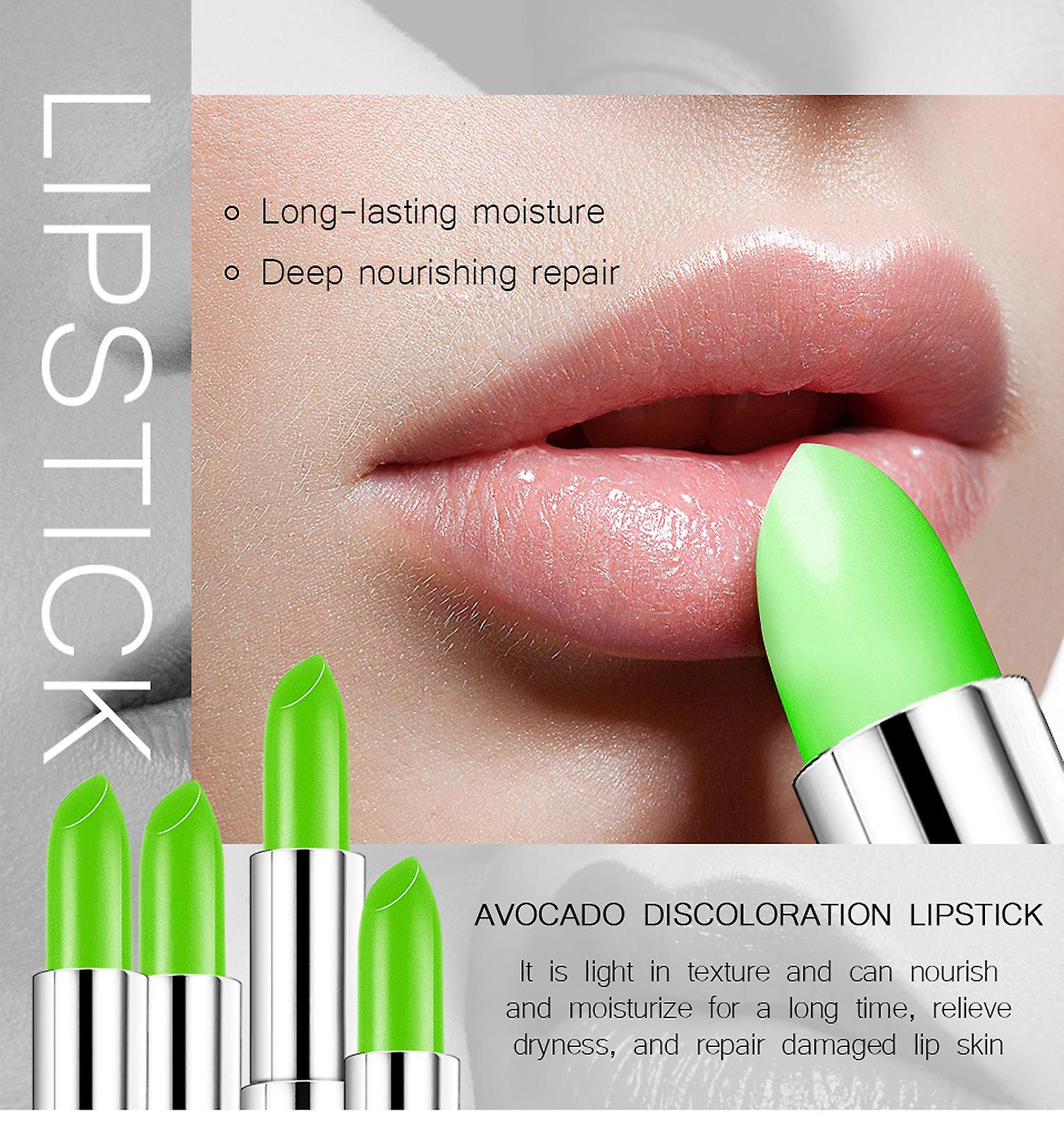 Foto 4 pulgar | Lápiz Labial Huoguo Hidratante Que Cambia De Color  3 5 G - Venta Internacional.