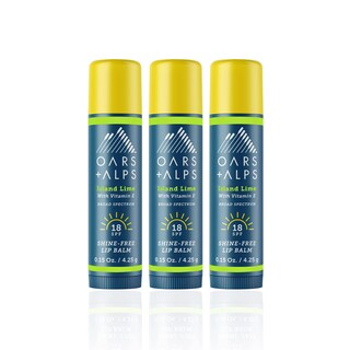 Foto 1 | Bálsamo Labial Y Protector Solar Spf 18 Oars + Alps Shine Free Paquete De 3 - Venta Internacional.